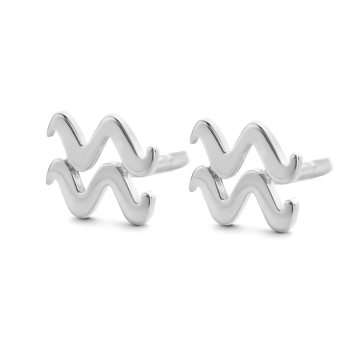 Aquarius ørestikker, sølv – fra Spirit Icons | Dirks Jewellery