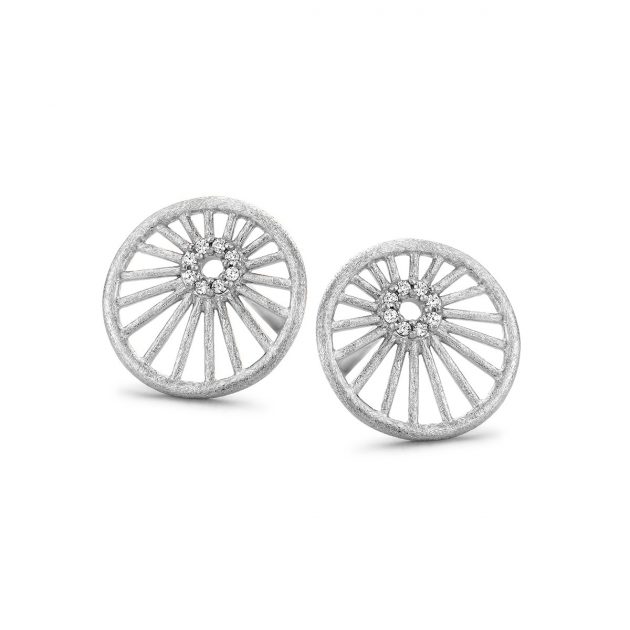 Aura ørestikker cz, sølv – fra Spirit Icons | Dirks Jewellery