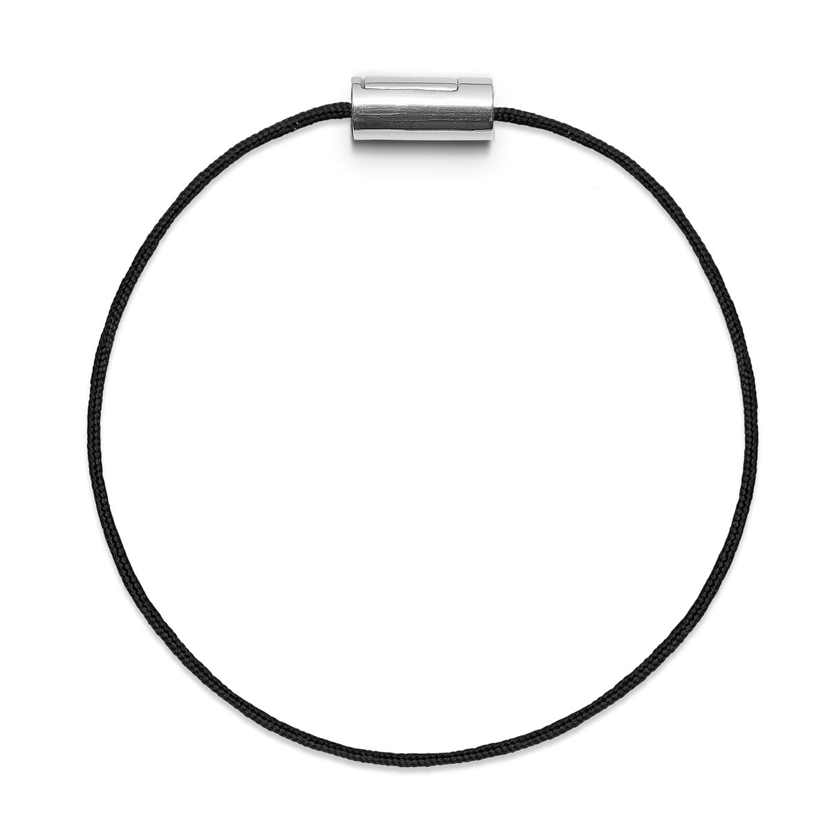 Black sun,sort armbånd 16,5 – fra Mads.Z | Dirks Jewellery