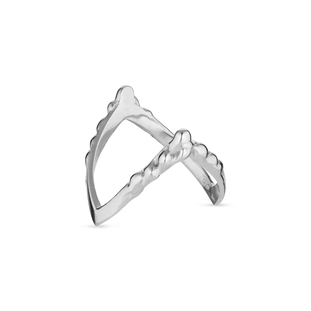 Drippy V-ring sølv – fra Jane Kønig | Dirks Jewellery