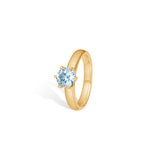 Hebe Blue Ring 14K guld