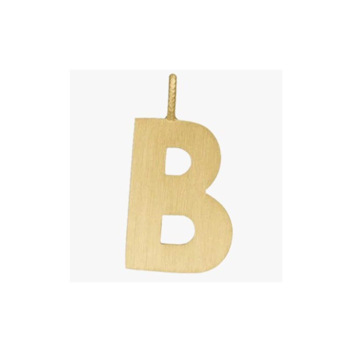 Letter Big 18K guld vedhæng