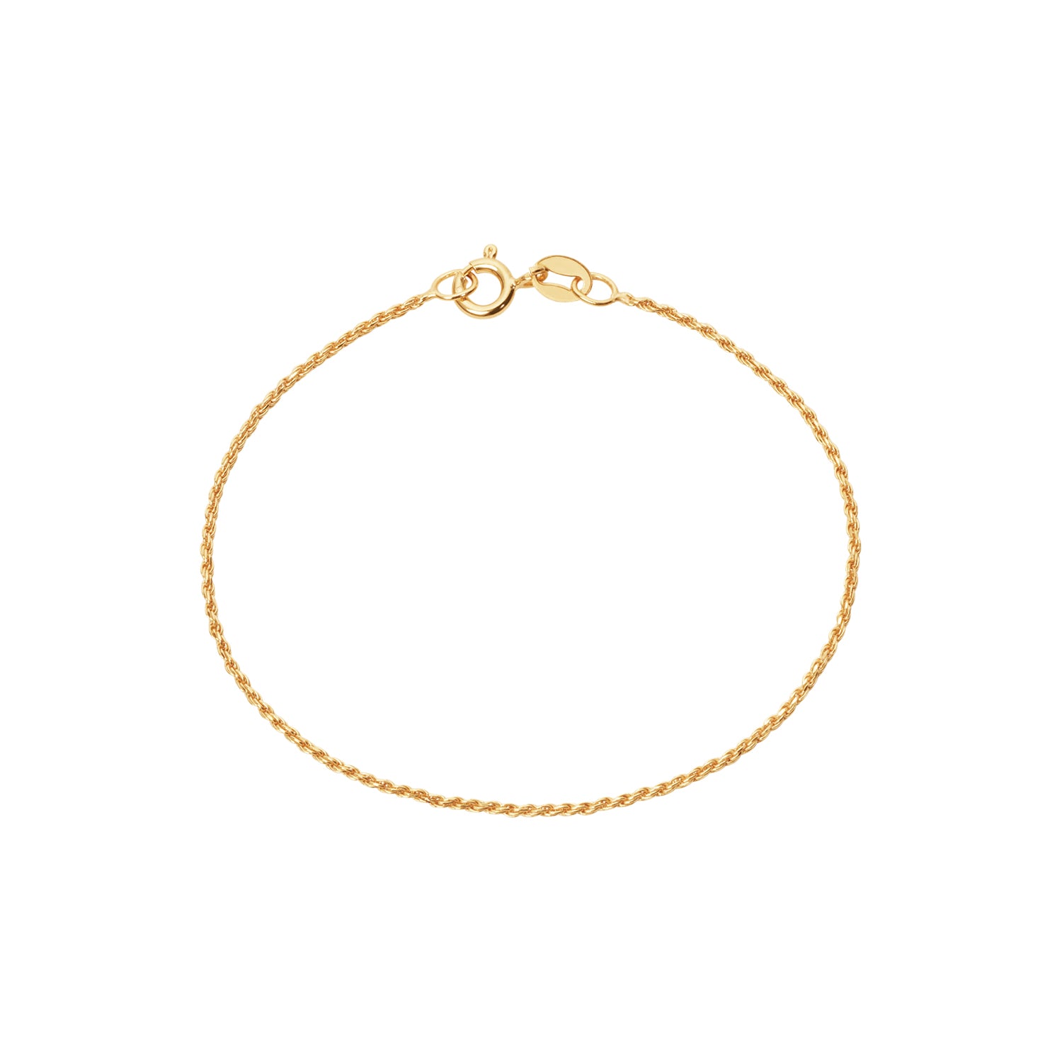 Small Twisted Sparkly Bracelet – fra Camille Brinch | Dirks Jewellery