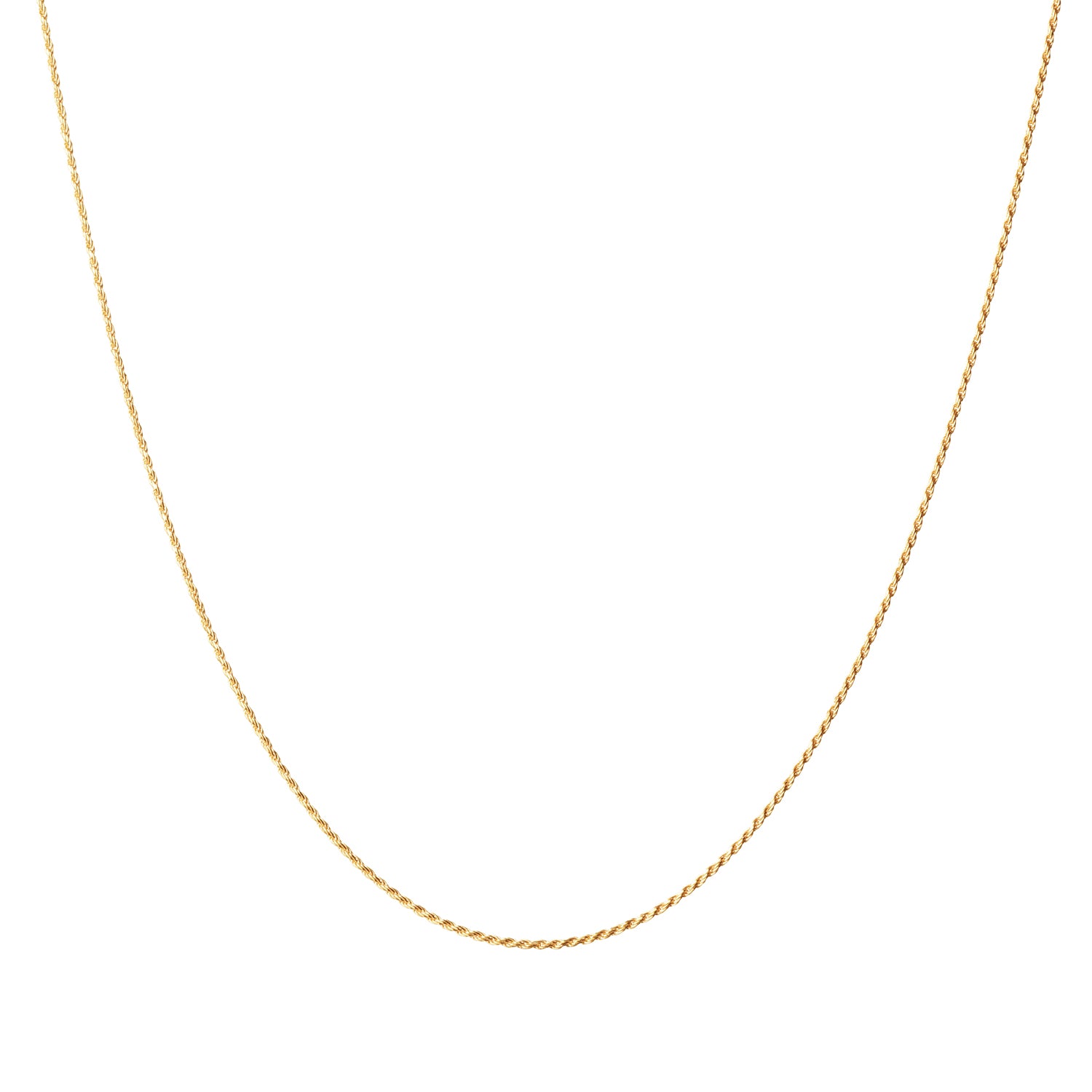 Small Twisted Sparkly Necklace – fra Camille Brinch | Dirks Jewellery