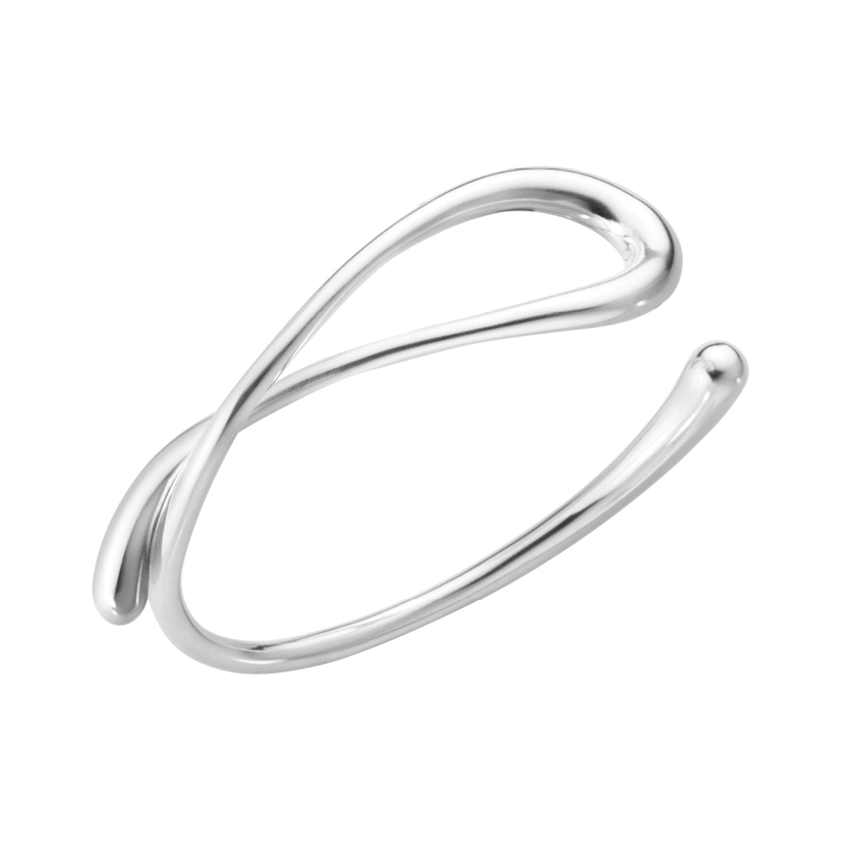 Mercy Twist Bangle Sølv – fra Georg Jensen | Dirks Jewellery