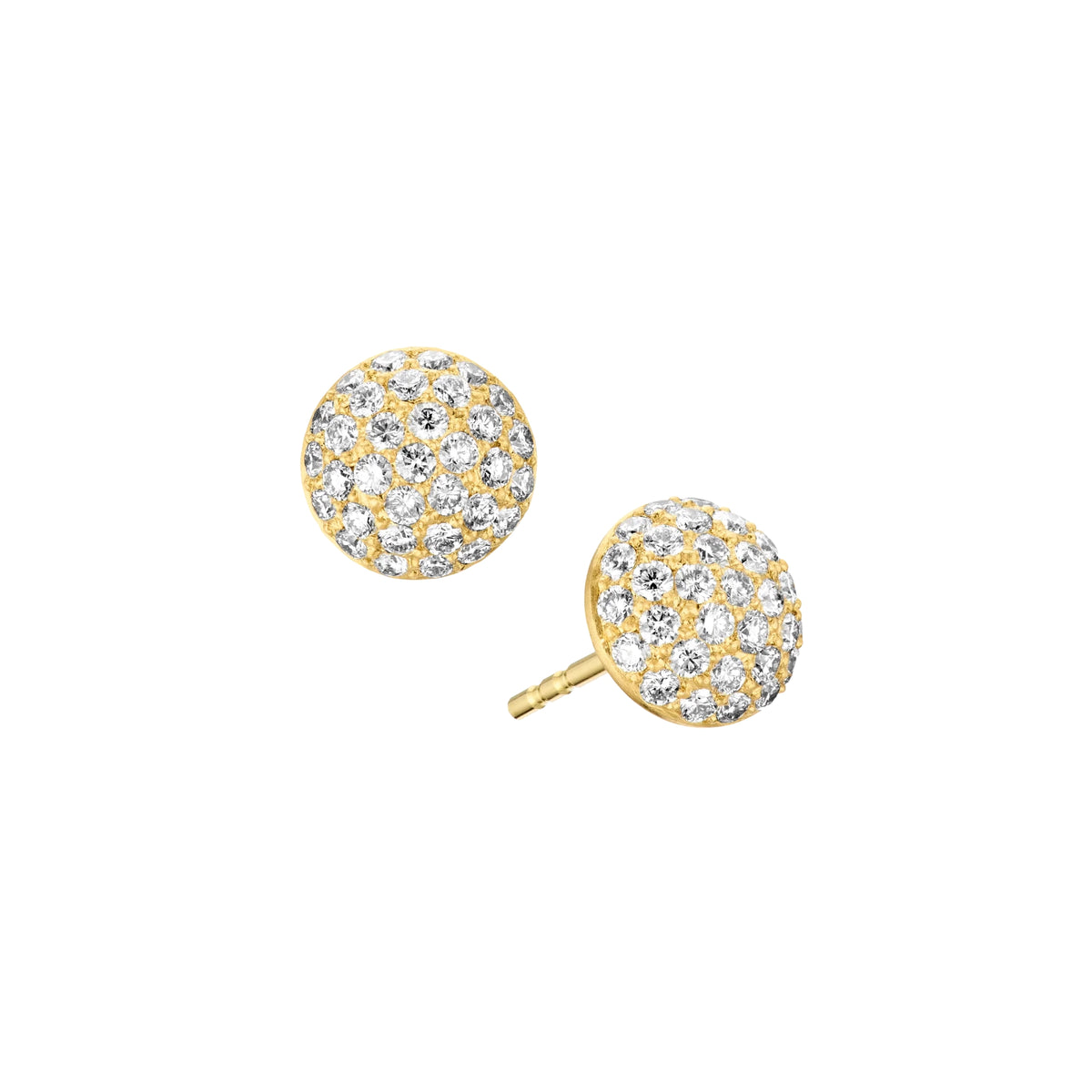 Mushroom Beam Mellem Ørestikker 18K guld