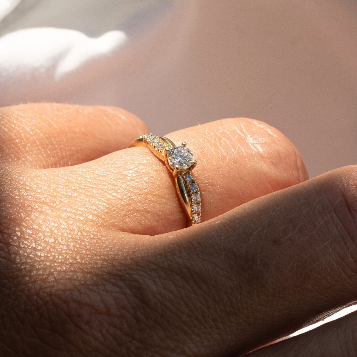 Pollux Ring 14K Gold – fra Dirks Jewellery | Dirks Jewellery