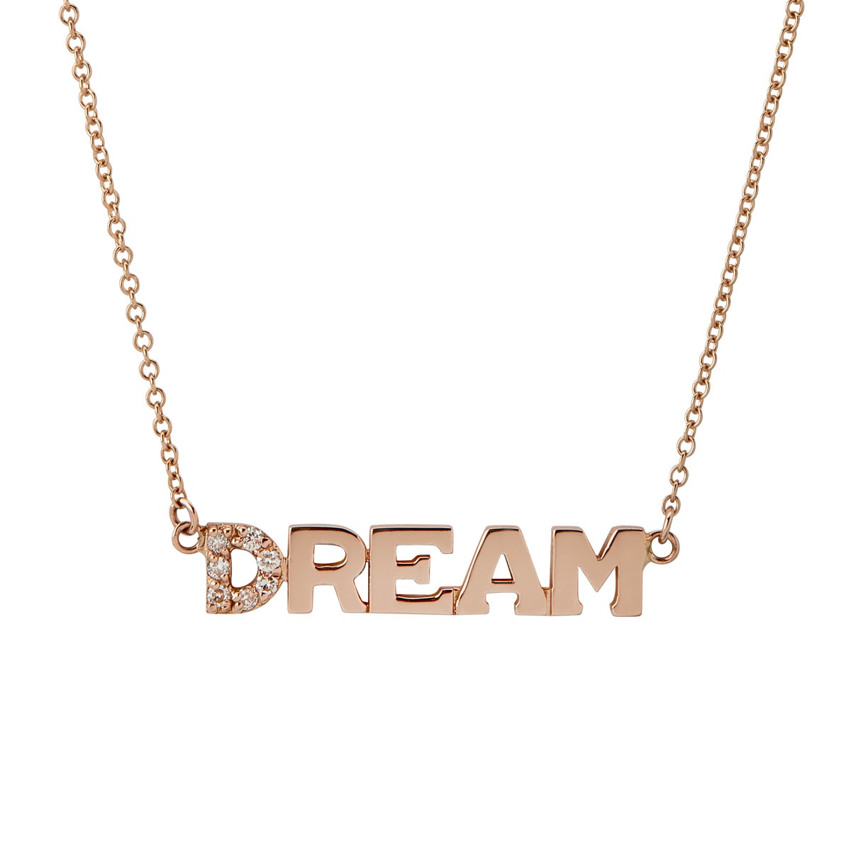 Dream Halskæde 18K Rosaguld - Dirks Jewellery