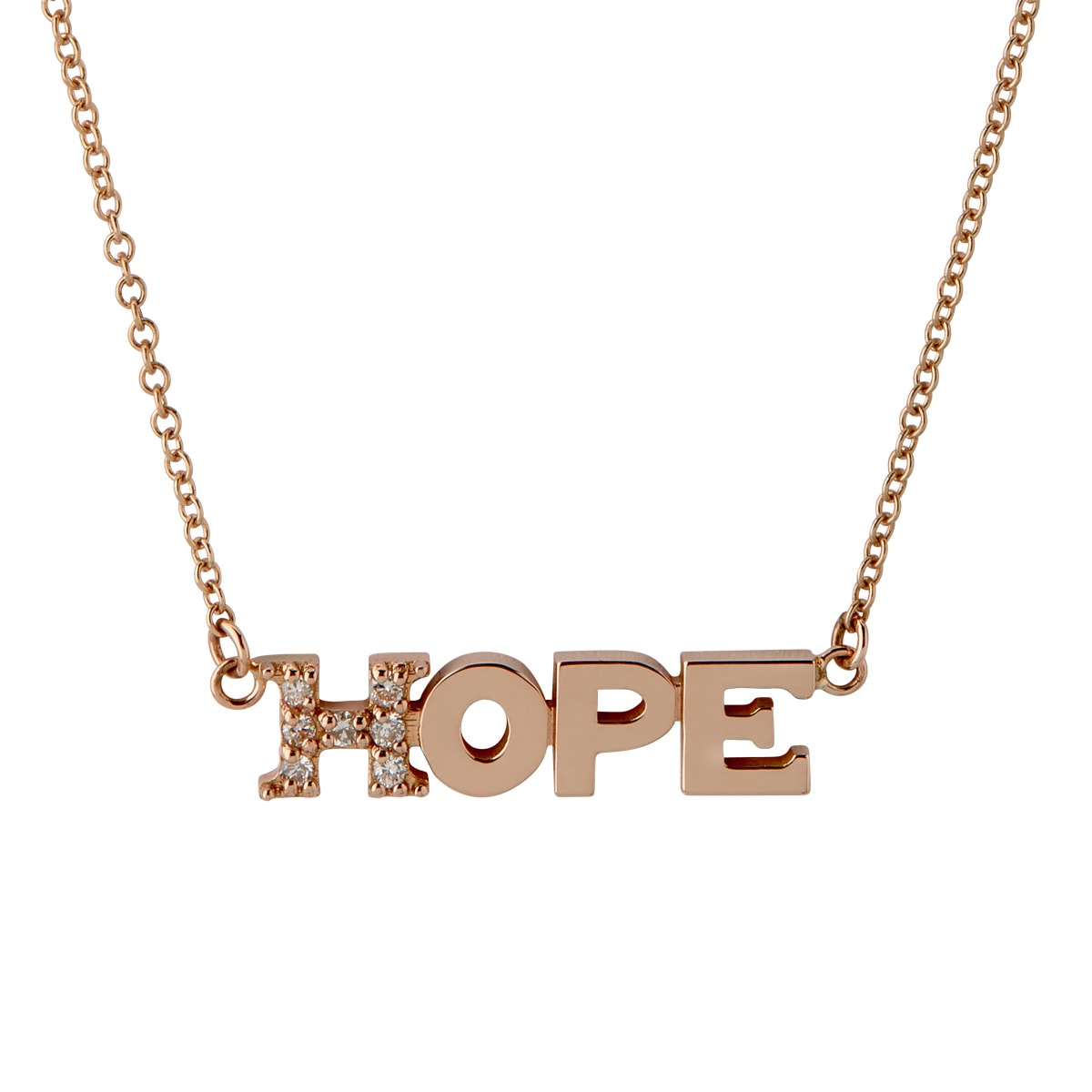 Hope Halskæde 18K Rosaguld – fra Dirks Jewellery | Dirks Jewellery