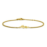 Leaves armlænke, 14K yg – fra Dirks Jewellery | Dirks Jewellery