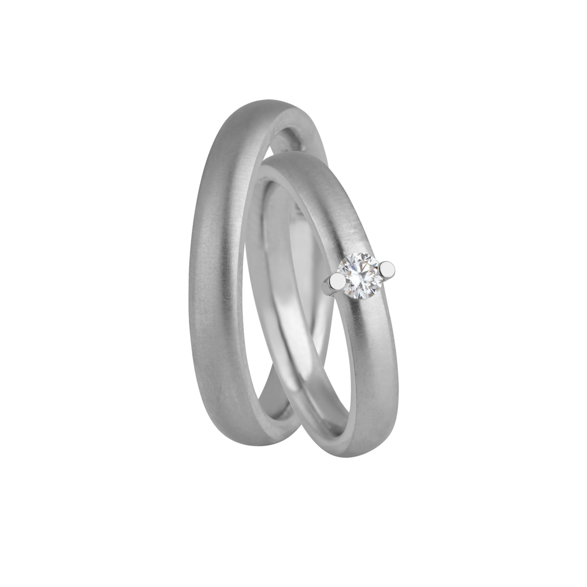 Simply, 14K hvidguld herrering – fra Dirks Jewellery | Dirks Jewellery