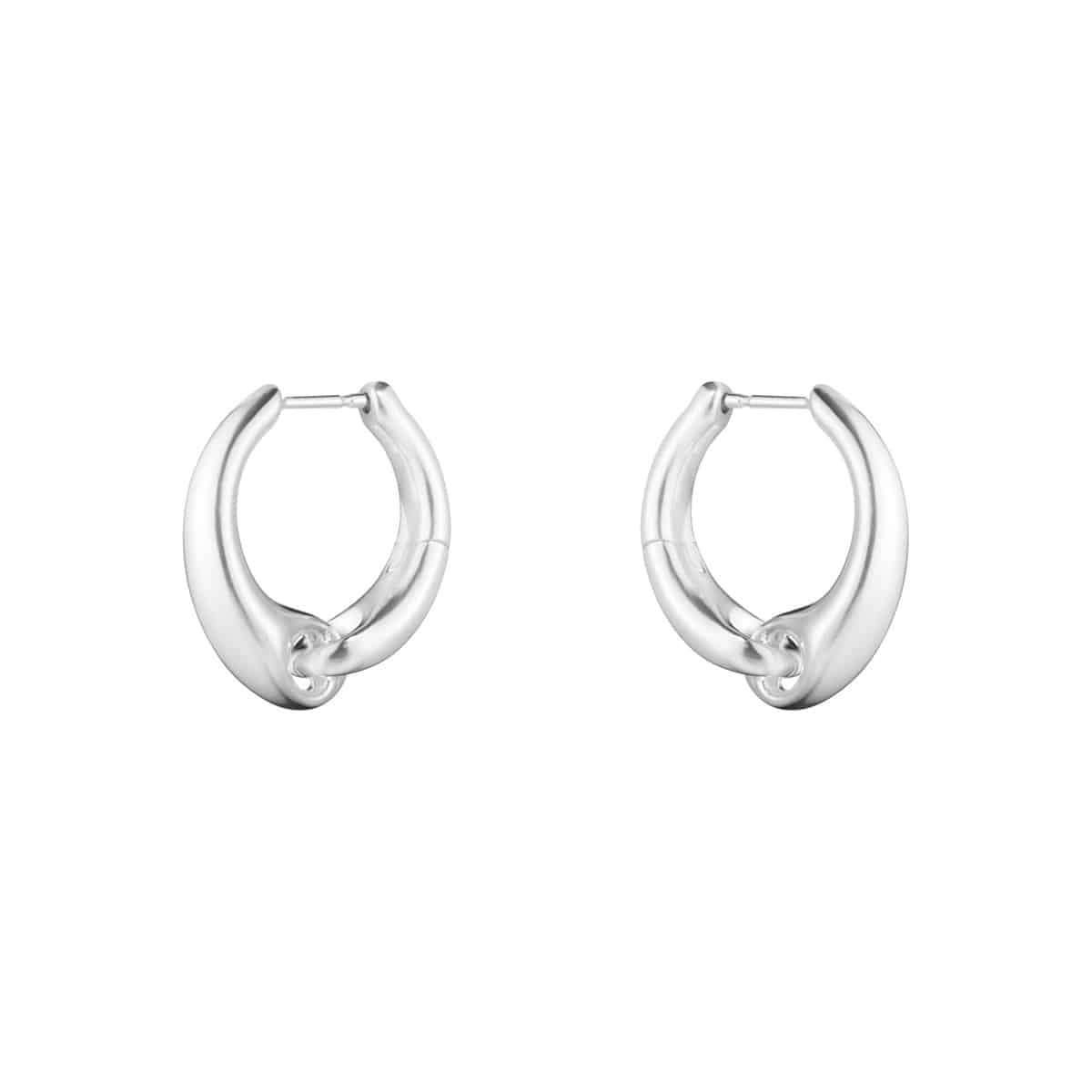 Reflect Large Earhoop – Hoop Earrings fra Georg Jensen | Dirks Jewellery