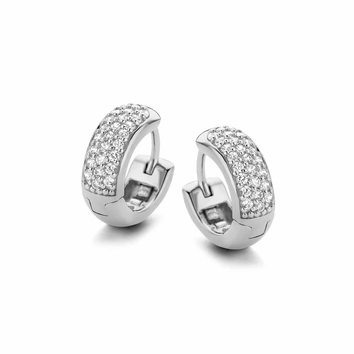 Vivendi hoop, sølv m. synt. zirk. – fra Spirit Icons | Dirks Jewellery