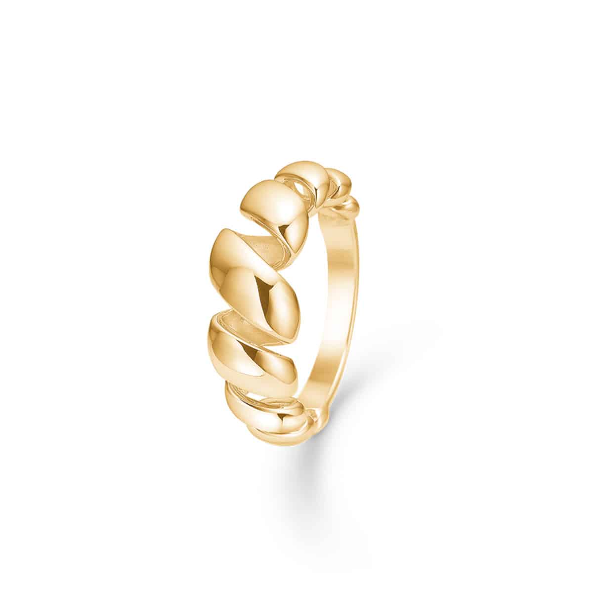 Se Swirl Ring 14K Guld hos Dirks Jewellery